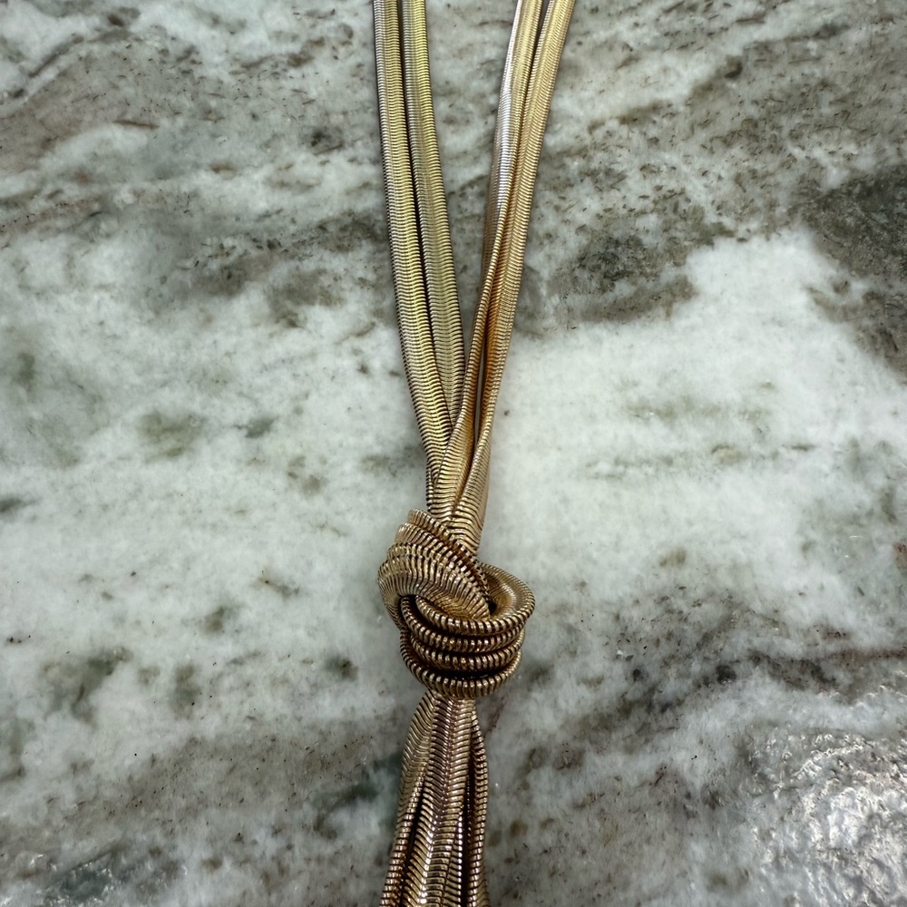 INC Knot Gold Necklace